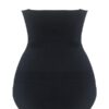 Svart kroppsformande shapewear bakifrån.