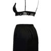 Short pyjamas satin och bh - TopLady