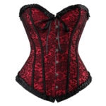 Elegant saloongirl - Vintage korsett och tyllkjol