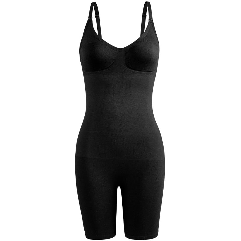 Konturformande Body Shaper med Justerbara Axelband för Lår, Mage och Midja - TopLady