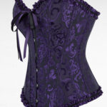 Mörklila Korsett med Attityd