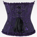 Mörklila Korsett med Attityd