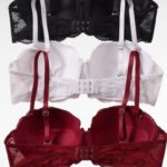 Push up-bh i vacker spets