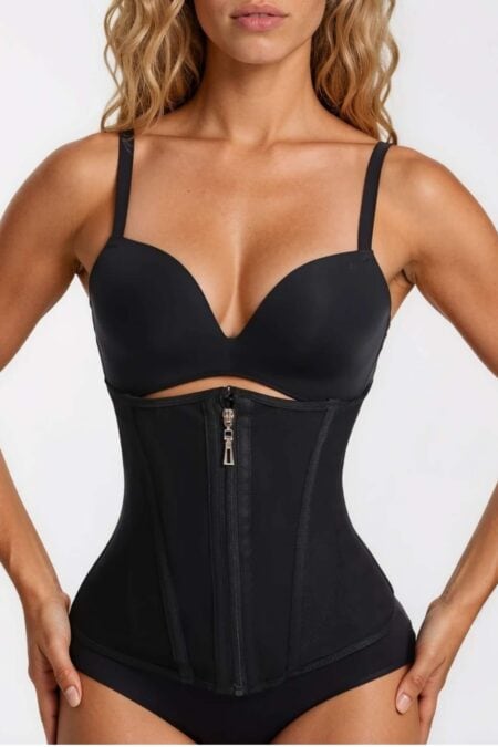 waist trainer lätt neoprene magkorsett. Waist Trainer Magbälte i Lätt Neopren med Dubbel Stödpanel