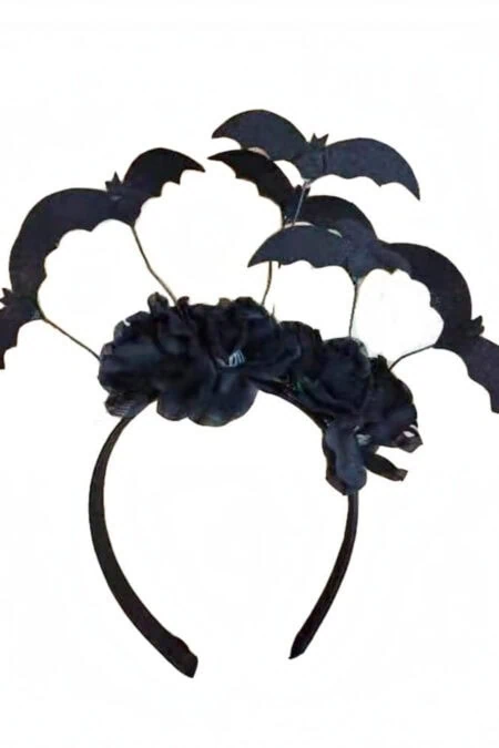 halloween kläder toplady kostym och dräkt matcha outfit8. Halloween Bat - Diadem med fladdermöss