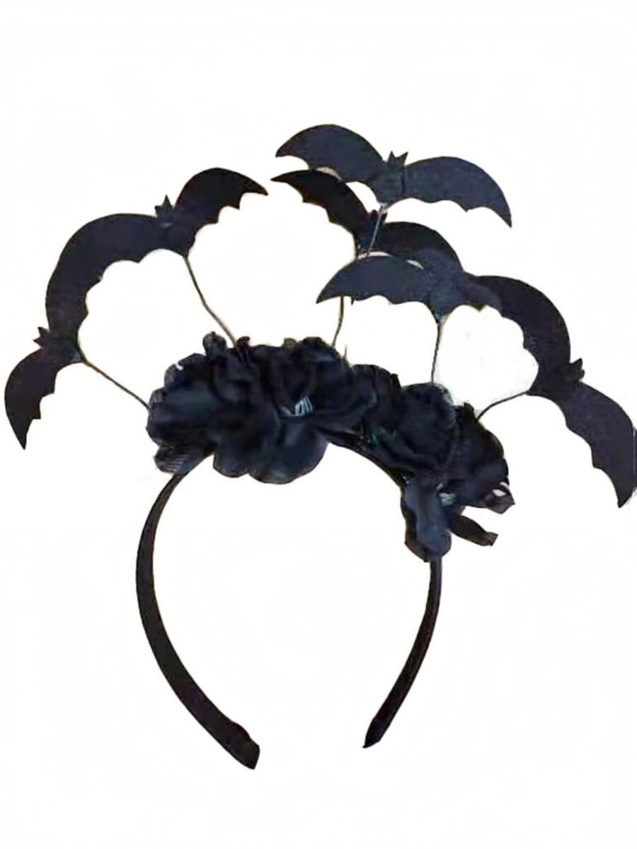 halloween kläder toplady kostym och dräkt matcha outfit8. Halloween Bat - Diadem med fladdermöss